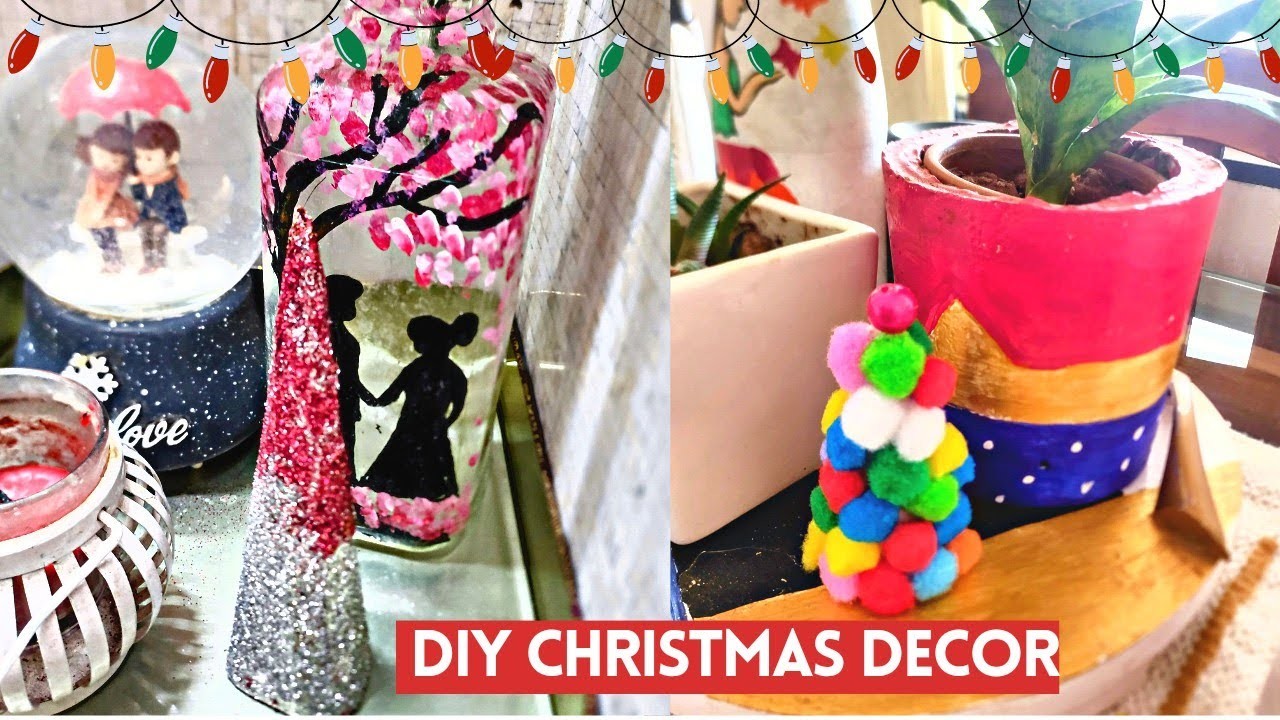 Diy Christmas Craft ideas I Easy Christmas Decorations | Diy Christmas Cone Tree | Budget friendly