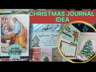 DIY Christmas Journal????????#christmas2022  #christmas  #diyjournal