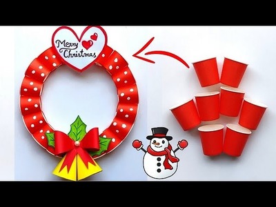 DIY Christmas Wreath. Christmas decoration ideas 2022. Christmas wreath making easy