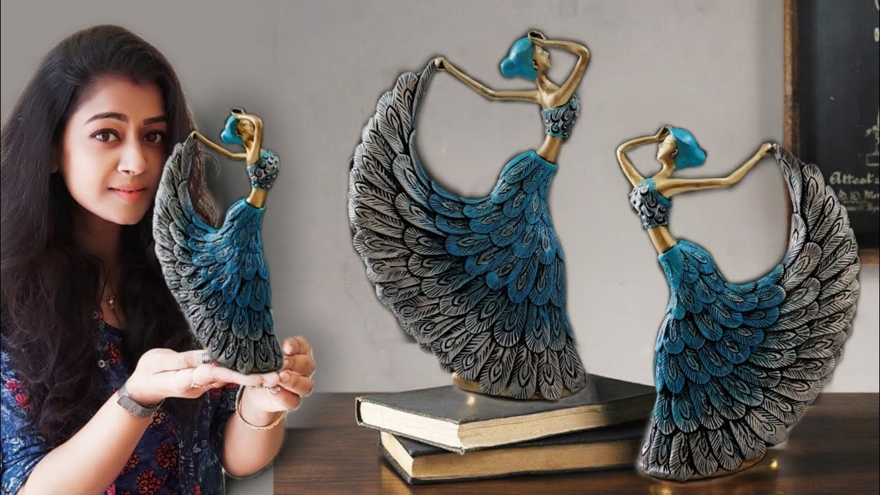 DIY European Classical Peacock dancer Craft | New year gift ideas