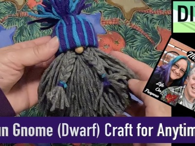 DIY Gnome Craft for Holiday or Anytime!