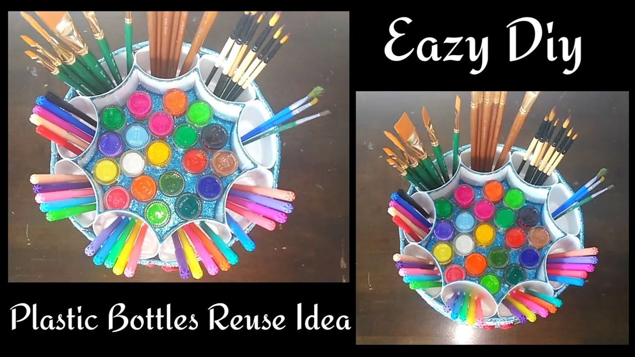 DIY Plastic Bottle Craft Idea I Best Out of Waste I Best Way To Reuse Plastic Bottles I Organizer