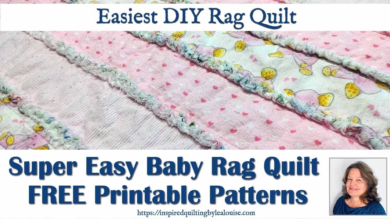 Easy DIY Rag Quilt #1: How to make a Rag Quilt