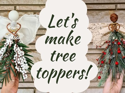 How to Make a DIY Angel Tree Topper