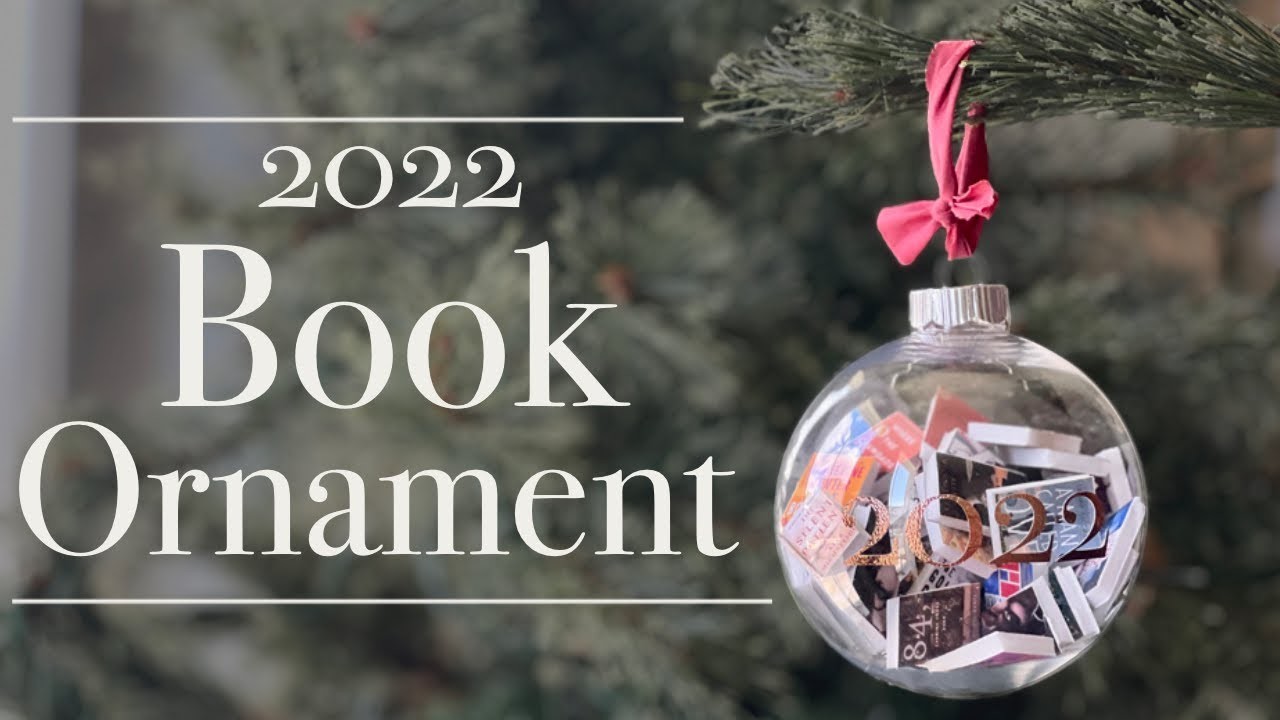 How to Make a DIY Book Ornament Using Cricut