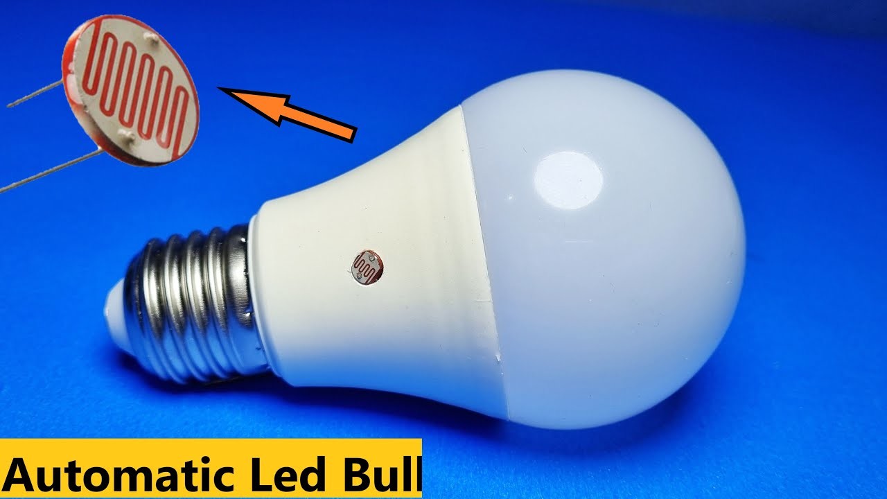 How to make Automatic LED bulb at home | DIY project