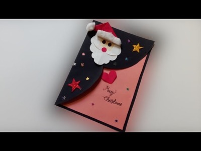 How to Make Christmas Greeting Card || Christmas Greeting Card || Craft ideas ||