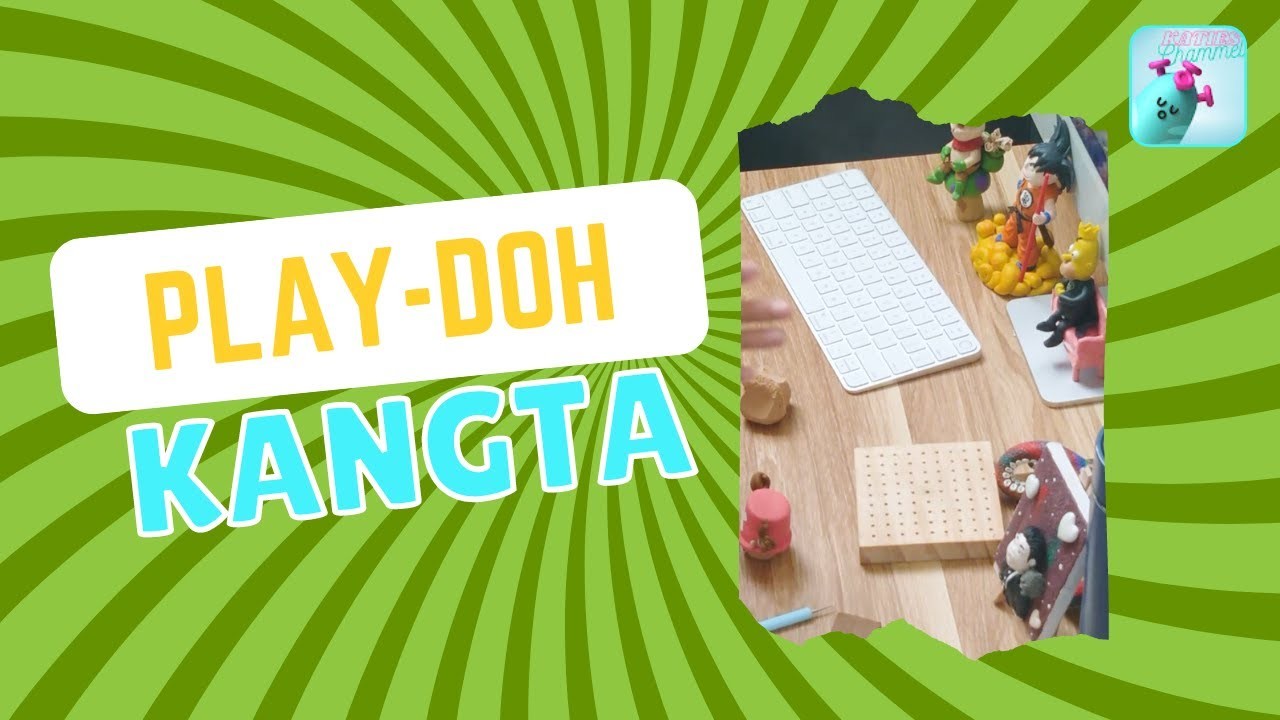 How To Make Play Doh Kangta | DIY Craft Ideas - Easy DIY Crafts by Katies Channel