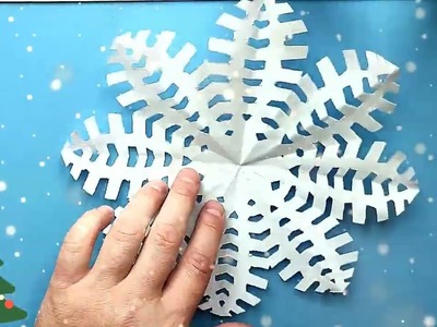 MAKE IT Christmas craft ideas How to cut paper snowflakes Snowflake paper✅❄