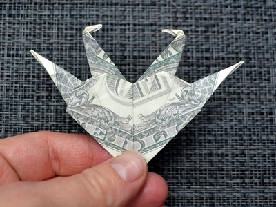 MONEY HEART with Cranes | Dollar Origami for the Valentine's Day| Tutorial DIY by NProkuda
