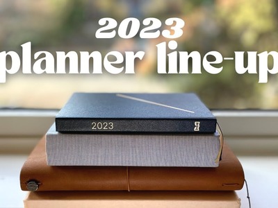 My Planner & Journal Line-up for 2023 | Techo Kaigi | Traveler's Notebook, Hobonichi, 5-year Journal