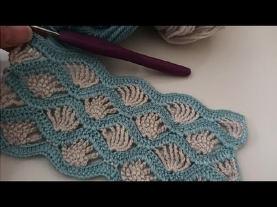 NEW CROCHET! ????very special design, crochet bag, shawl, blouse knitting pattern