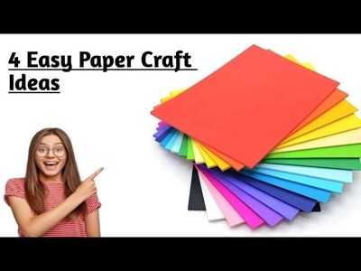 New Paper Craft | Easy Paper Craft Ideas | Quick & Easy Craft ideas | Diy Paper Crafts | Paper Work