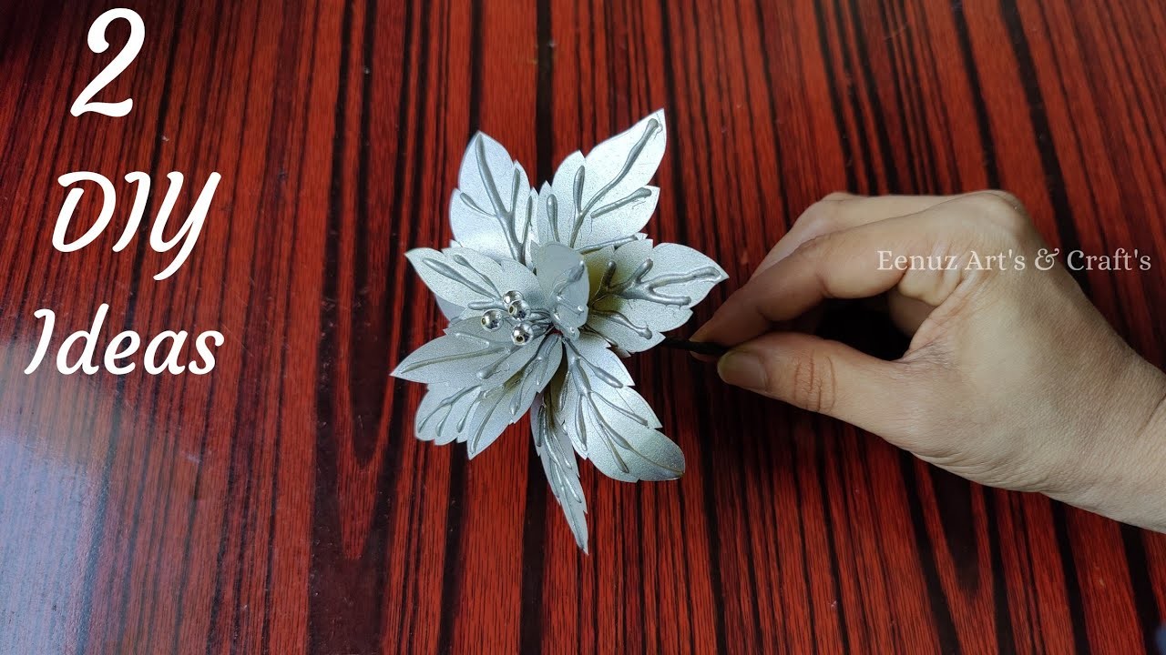 Paper Flower-Paper Craft-Christmas Special-Home Decoration Ideas#papercraft #paperflower #diy