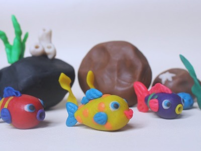 Polymer CLAY Tutorial How To Make Fish | Clay DIY