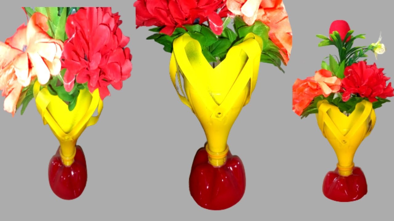 Recycle Plastic Bottle Into Beautiful Flower Pots For Garden@TT DIY TECH. 