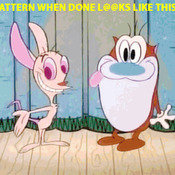 Ren And Stimpy Cross Stitch Pattern***L@@K***Buyers Can Download Your Pattern As Soon As They Complete The Purchase