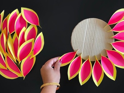 Unique Paper Wall Hanging. Paper Craft For Home Decoration. Paper Flower Wall Hanging. DIY