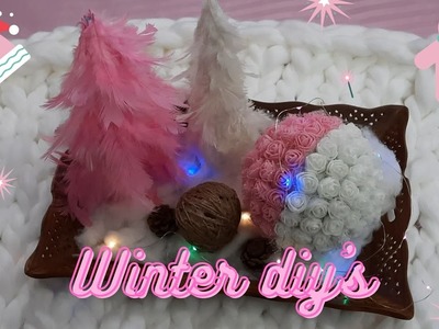 Winter diys.winter diy decor.starting to adopt satvic lifestyle.preparing for winters and christmas