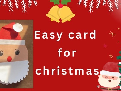155. Easy card for Christmas. Christmas craft ideas. Christmas card ideas. DIY Christmas card