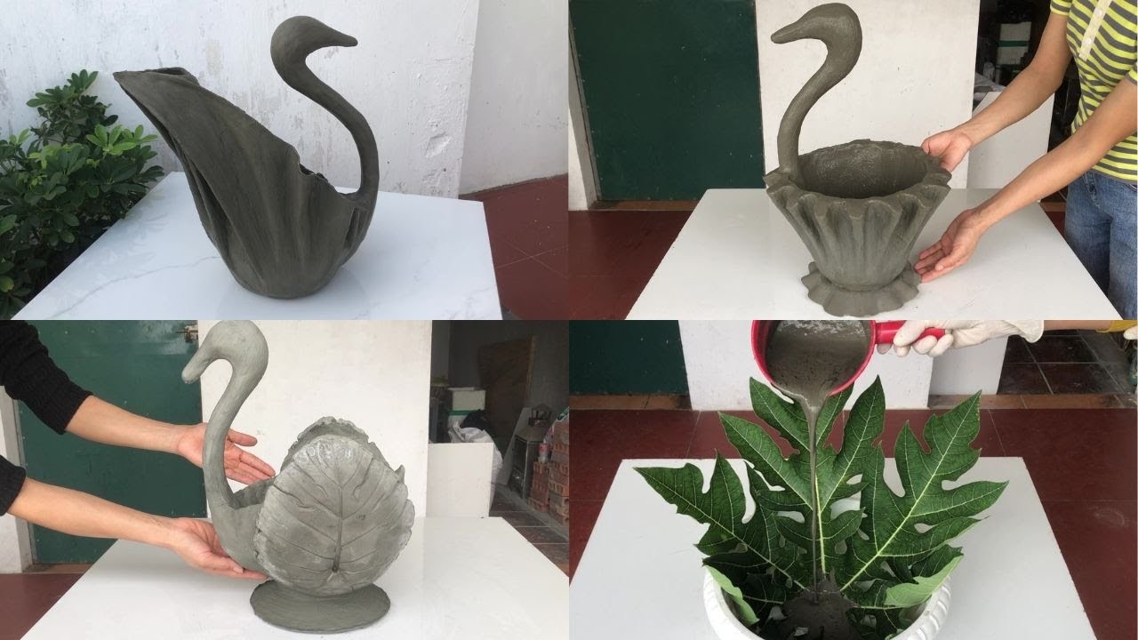 4 Very Unique Duck-Shaped Pot Ideas - Home Garden Decoration Idea