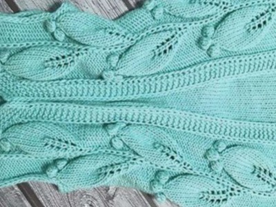 Beautiful Ladies cardigan knitting design