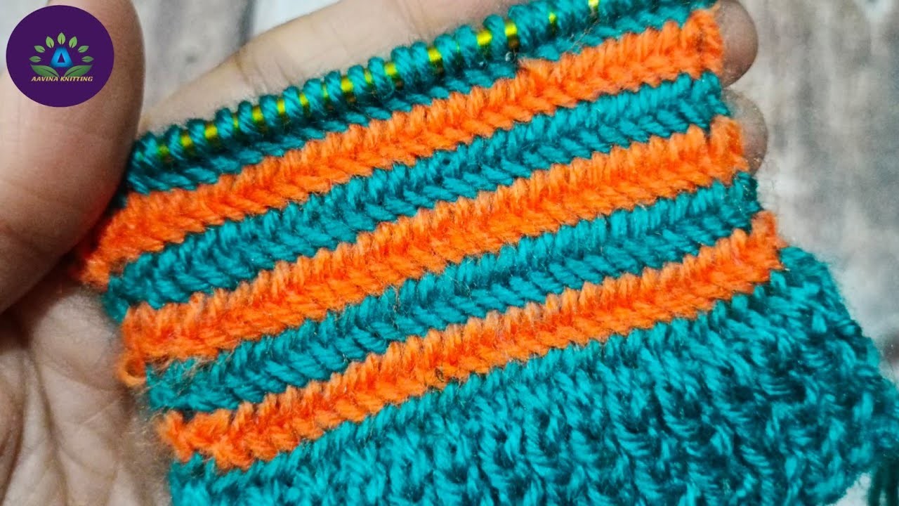 Beautiful pattern for women & gents sweater | Knitting design #673