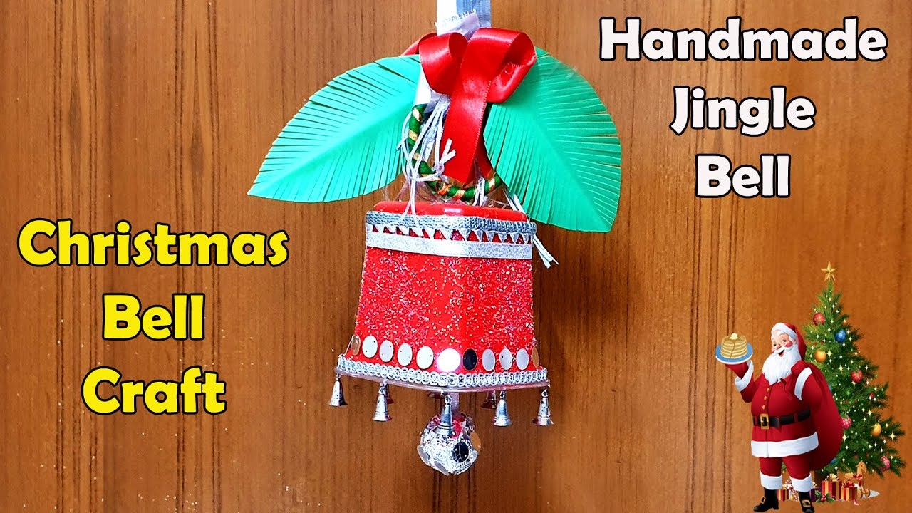 Christmas Bells made with simple materials |DIY Affordable Christmas craft idea 2022
