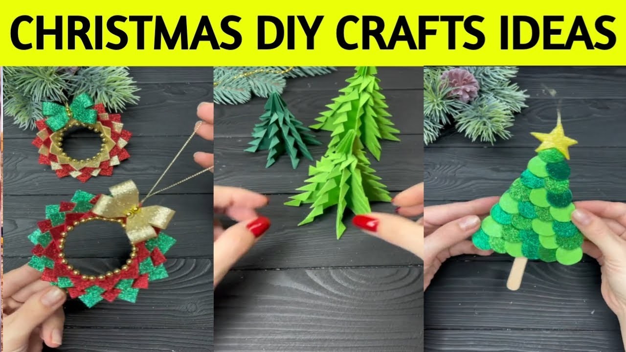 Christmas tree Craft | Amazing Christmas Diy Crafts | Christmas Diy Crafts Ideas | Christmases 2022