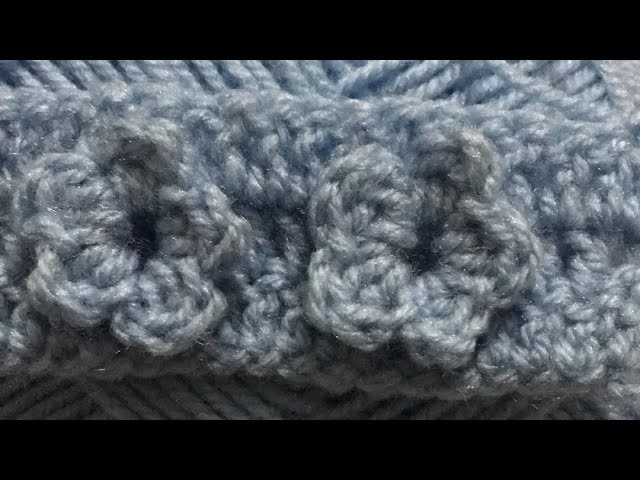 Crochet Art. easy stitch for beginners. 3d floral motif. live tutorial