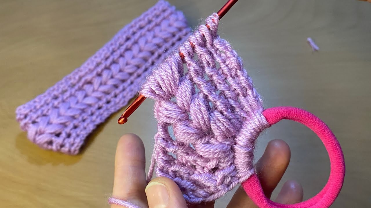Crochet bandana✅ headband Crochet✅ Crochet hair accessories✅ Crochet hair✅ headband Crochet tutorial