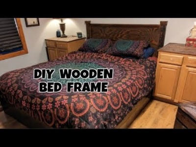 DIY Wooden Bed Frame