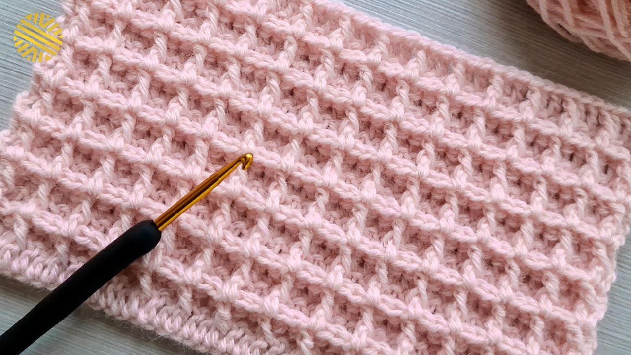 EASY Crochet for Beginners ???? Baby Blanket Crochet Pattern | Crochet Stitch for Bag | How to Crochet