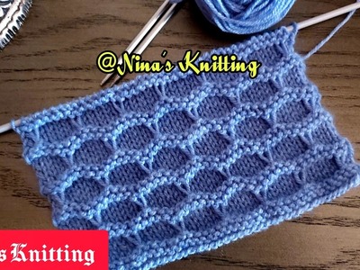 Easy Knits & Purls Knitting Pattern With English Subtitles