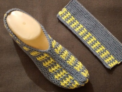 Easy Knitting Ladies Shoes , Socks , Slipper , Booties