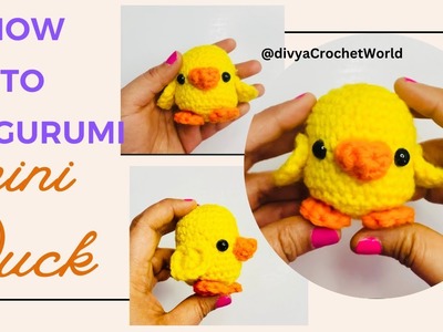 How To Amigurumi Yellow Duck#amigurumis #youtube #crochet #yellowduck #amigurumiduck #crochet-duck