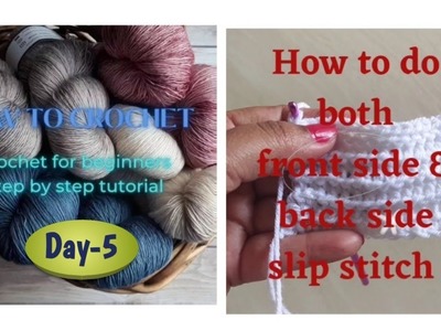 How to crochet for beginners day-5, crochet #crochet #howtocrochet