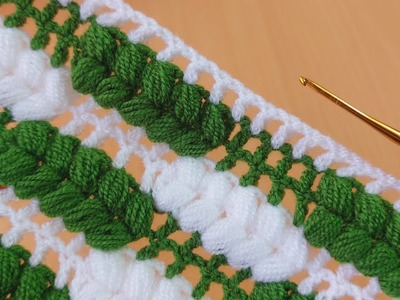 It's a great crochet stitch that you can use in many projects. harika bir tığ işi