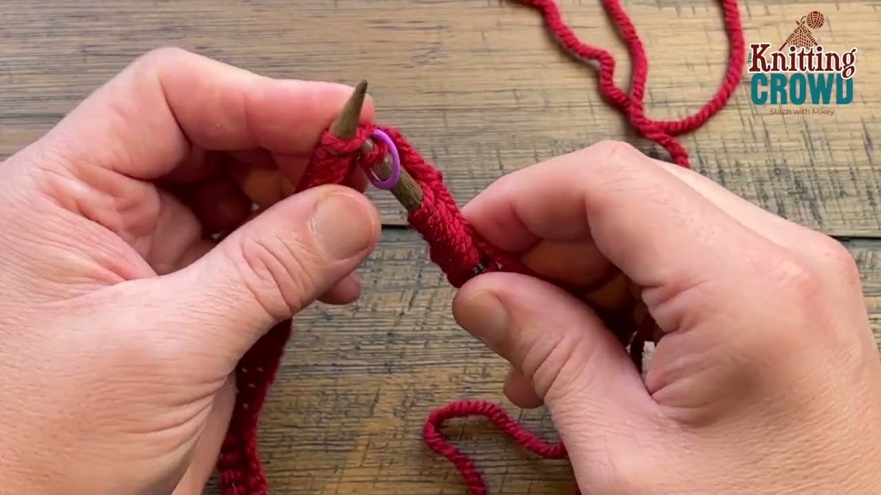 Knit 2 Purl 2 Knit Brim Making