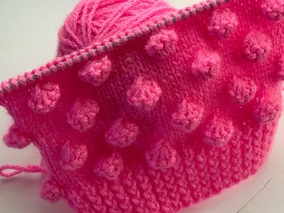 Knitting Stitch Pattern For Baby Sweater And Ladies Cardigan