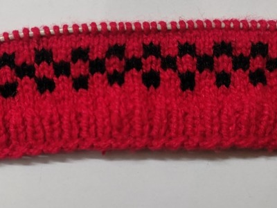 New knitting sweater design |
