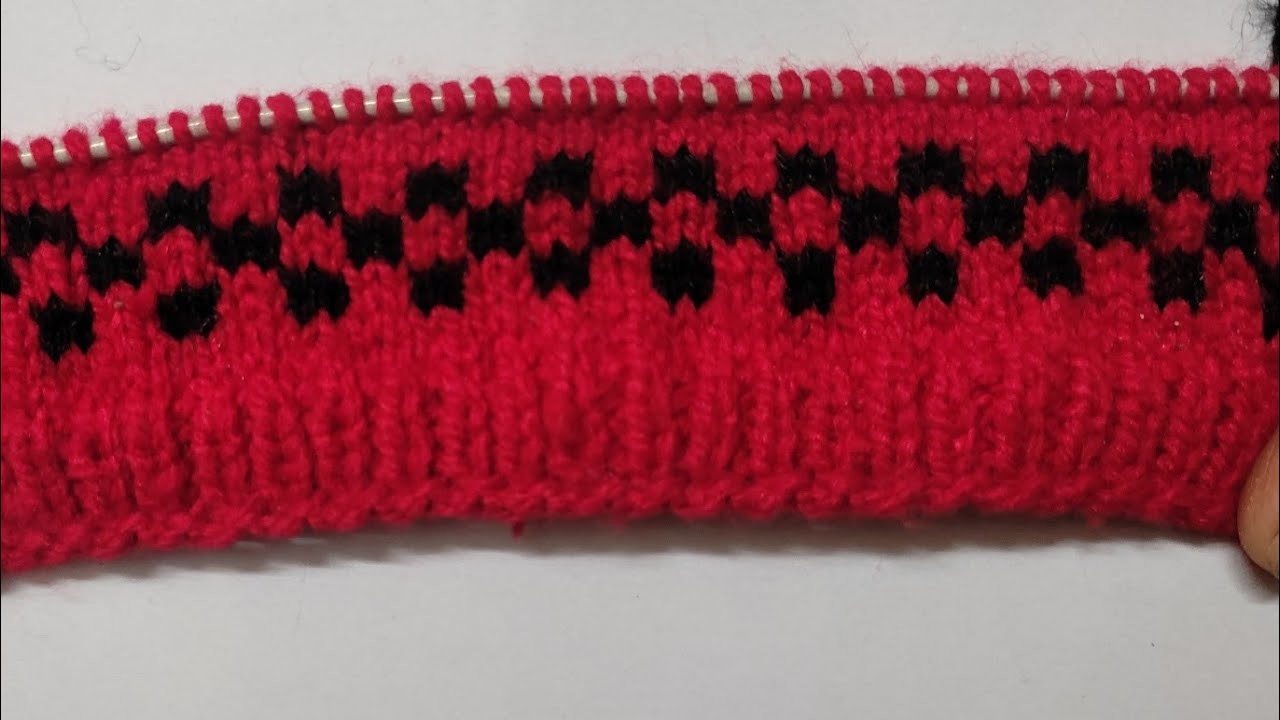 New knitting sweater design |