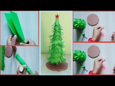 Paper Christmas Tree | DIY | How To Make a Christmas Tree | Christmas Craft | Christmas Tree