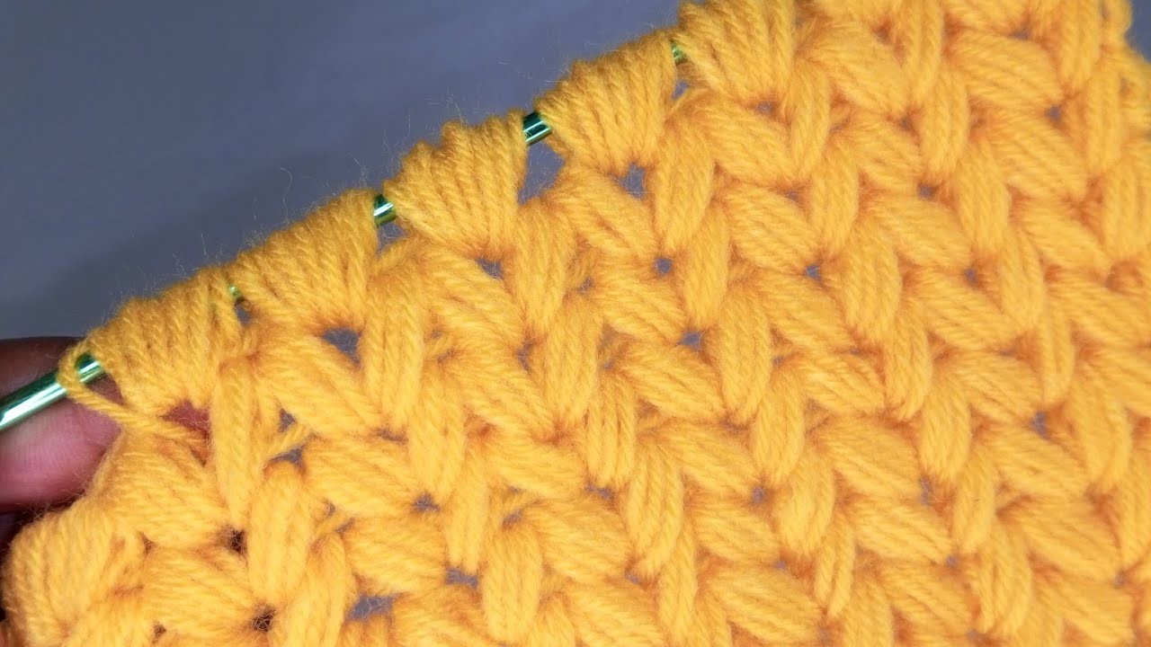 Perfect ???? Super EasyTunisian Crochet Baby Blanket for Beginners Step by Step ☑️
