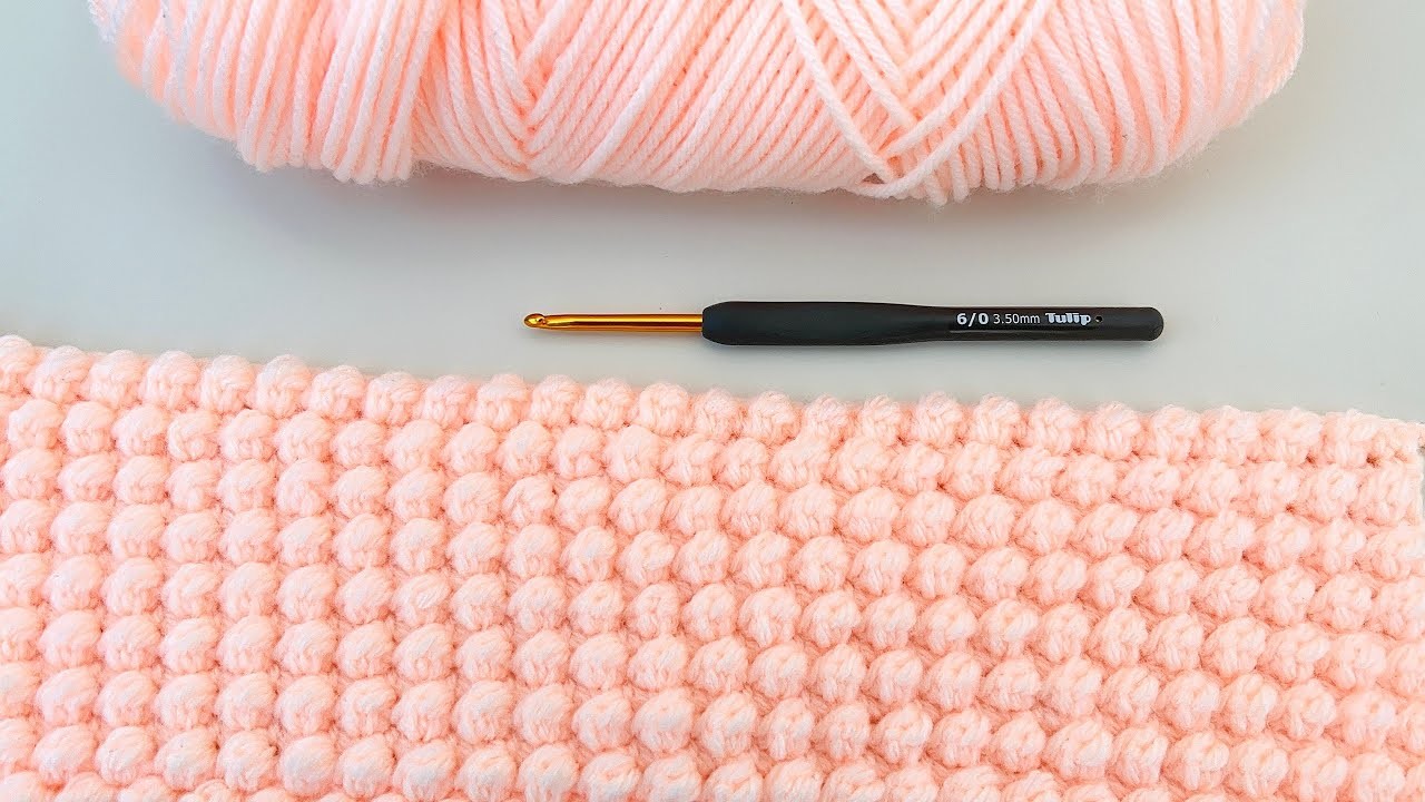 ???????? Popcorn baby blanket pattern. a great crochet knitting pattern for knitting beginners. crochet
