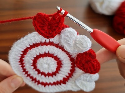 So beautiful and so easy ???? How to crochet a coaster supla Çok Kolay Tığ İşi Supla Bardak Altlığı.