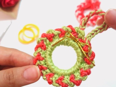 Super Cute????Christmas Crochet | Christmas Ornaments pattern _Crochet Christmas gift #christmas #knit