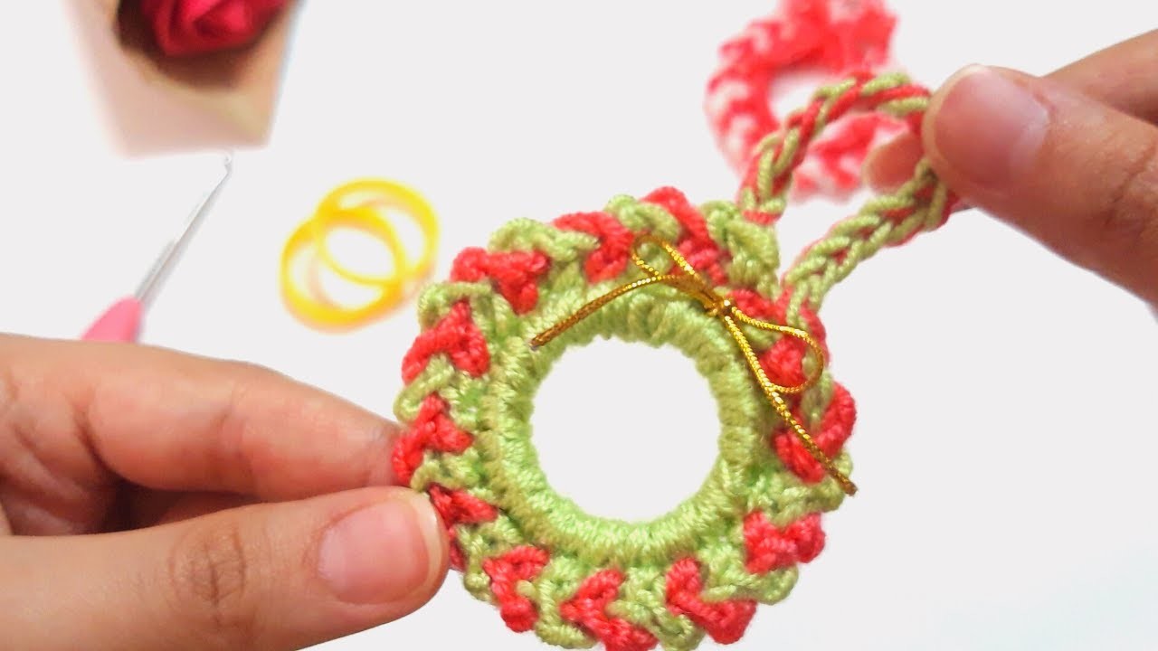 Super Cute????Christmas Crochet | Christmas Ornaments pattern _Crochet Christmas gift #christmas #knit