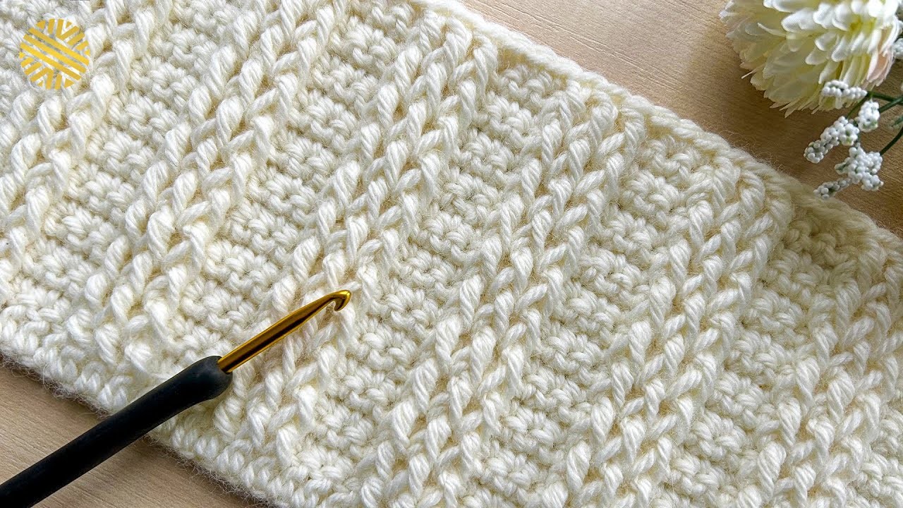 The Most Easy Crochet Pattern for Beginners! ???? ✅ Lovely Crochet Stitch for Baby Blankets and Bags