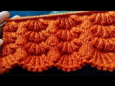Very Beautiful Easy Knitting Pattern For Ladies Cardigan.shrug.frock.sweater.#knitting #knithindi
